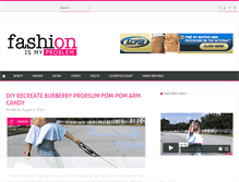 Tablet Screenshot of fashionismyproblem.com